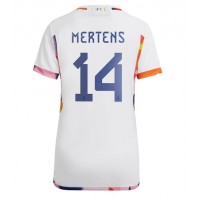 Belgium Dries Mertens #14 Replica Away Shirt Ladies World Cup 2022 Short Sleeve